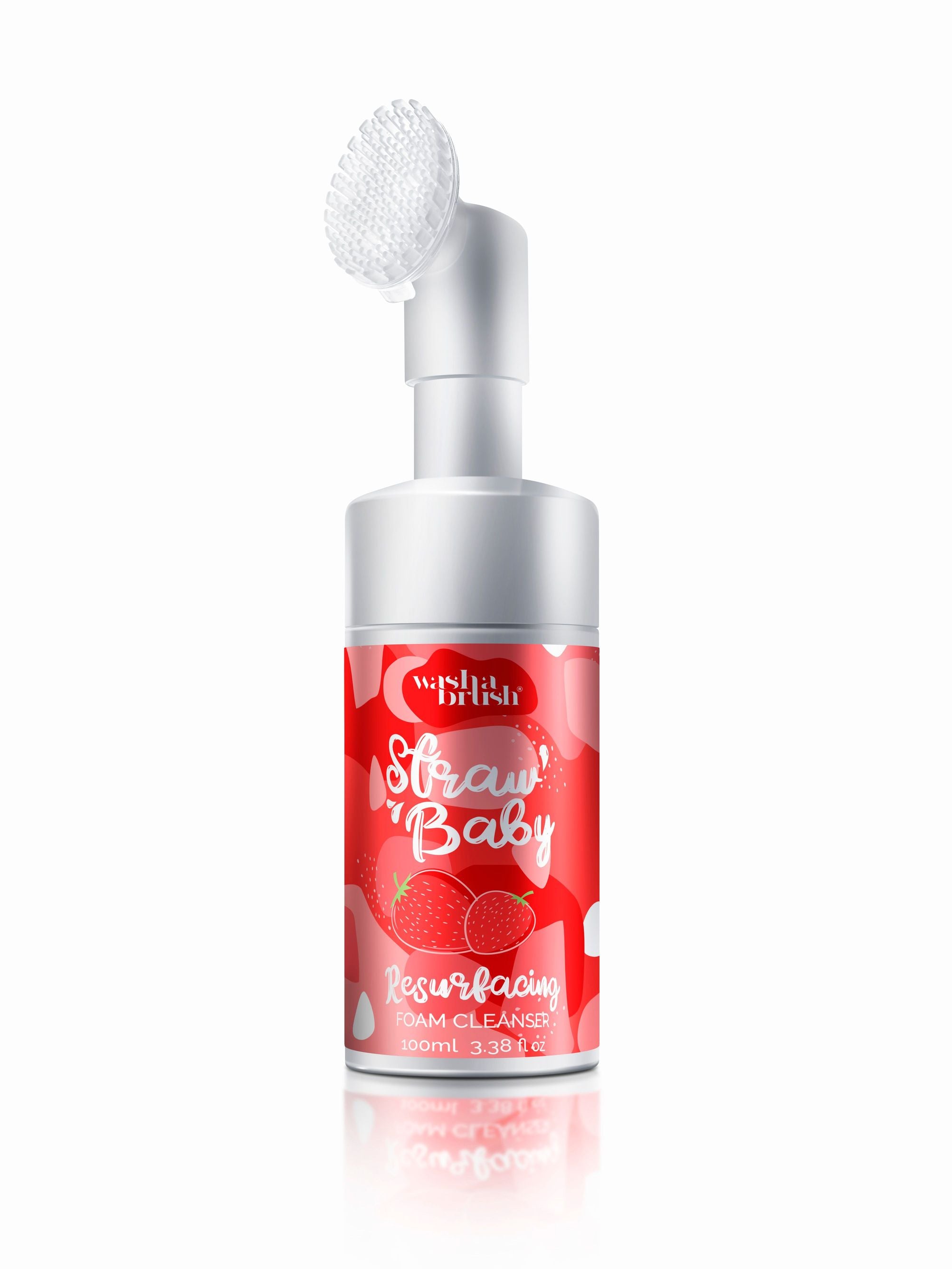 WASHABRUSH FOAM CLEANSER - STRAWBERRY